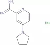 4-(Pyrrolidin-1-yl)pyridine-2-carboximidamide hydrochloride