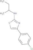 N-(Butan-2-yl)-4-(4-chlorophenyl)-2,3-dihydro-1,3-thiazol-2-imine