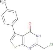 2-(Chloromethyl)-5-(4-methylphenyl)-3H,4H-thieno[2,3-d]pyrimidin-4-one