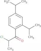 1-[2,4-Bis(propan-2-yl)phenyl]-2-chloropropan-1-one