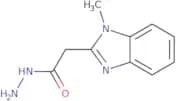 2-(1-Methyl-1H-1,3-benzodiazol-2-yl)acetohydrazide