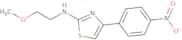 N-(2-Methoxyethyl)-4-(4-nitrophenyl)-1,3-thiazol-2-amine