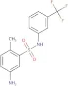 5-Amino-2-methyl-N-[3-(trifluoromethyl)phenyl]benzene-1-sulfonamide