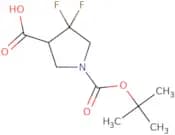 1-Boc-4,4-Difluoropyrrolidine-3-carboxylic acid