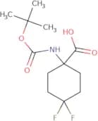 1-{[(tert-butoxy)carbonyl]amino}-4,4-difluorocyclohexane-1-carboxylic acid