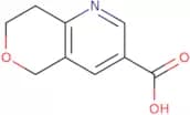 5H,7H,8H-Pyrano[4,3-b]pyridine-3-carboxylic acid