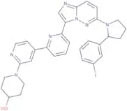 1-[4-[6-[6-[(2R)-2-(3-Fluorophenyl)pyrrolidin-1-yl]imidazo[1,2-b]pyridazin-3-yl]pyridin-2-yl]pyrid…