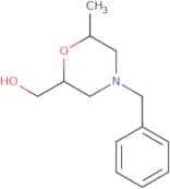 ((2R,6R)-4-benzyl-6-methylmorpholin-2-yl)methanol