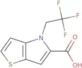 4-(2,2,2-Trifluoroethyl)-4H-thieno[3,2-b]pyrrole-5-carboxylic acid