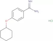 4-(Cyclohexyloxy)benzene-1-carboximidamide hydrochloride