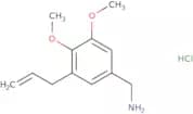 [3,4-Dimethoxy-5-(prop-2-en-1-yl)phenyl]methanamine hydrochloride