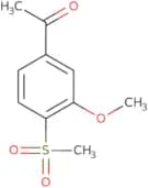 1-(4-Methanesulfonyl-3-methoxyphenyl)ethan-1-one