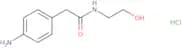 2-(4-Aminophenyl)-N-(2-hydroxyethyl)acetamide hydrochloride