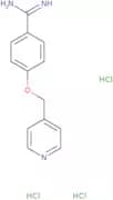 4-(Pyridin-4-ylmethoxy)benzene-1-carboximidamide trihydrochloride