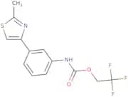2,2,2-Trifluoroethyl N-[3-(2-methyl-1,3-thiazol-4-yl)phenyl]carbamate