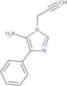 4-Phenyl-1-(prop-2-yn-1-yl)-1H-imidazol-5-amine