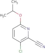 3-Chloro-6-(propan-2-yloxy)pyridine-2-carbonitrile
