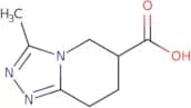 3-Methyl-5H,6H,7H,8H-[1,2,4]triazolo[4,3-a]pyridine-6-carboxylic acid