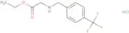 Ethyl 2-({[4-(trifluoromethyl)phenyl]methyl}amino)acetate hydrochloride