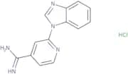 2-(1H-1,3-Benzodiazol-1-yl)pyridine-4-carboximidamide hydrochloride