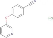 4-(Pyridin-3-yloxy)benzonitrile hydrochloride