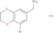 (8-Bromo-2,3-dihydro-1,4-benzodioxin-6-yl)methanamine hydrochloride