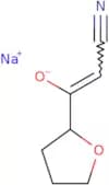 Sodium 2-cyano-1-(oxolan-2-yl)eth-1-en-1-olate