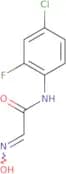 N-(4-Chloro-2-fluorophenyl)-2-(N-hydroxyimino)acetamide