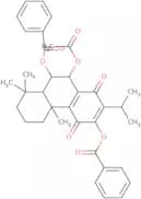 (4bS,8aS,9S,10S)-10-(Acetyloxy)-3,9-bis(benzoyloxy)-4b,5,6,7,8,8a,9,10-octahydro-4b,8,8-trimethyl-…