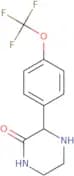 3-[4-(Trifluoromethoxy)phenyl]piperazin-2-one