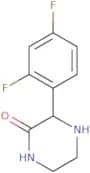 3-(2,4-Difluorophenyl)piperazin-2-one