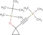 1-(tert-Butyldimethylsilyloxy)-1-(2-trimethylsilyl)ethynylcyclopropane