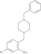 2-[(4-Benzylpiperazin-1-yl)methyl]-5-bromoaniline