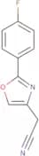 2-[2-(4-Fluorophenyl)-1,3-oxazol-4-yl]acetonitrile