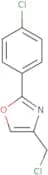 4-(Chloromethyl)-2-(4-chlorophenyl)-1,3-oxazole