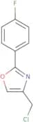4-(chloromethyl)-2-(4-fluorophenyl)-1,3-oxazole