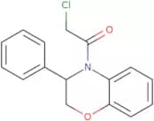 2-Chloro-1-(3-phenyl-3,4-dihydro-2H-1,4-benzoxazin-4-yl)ethan-1-one