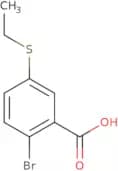 2-Bromo-5-(ethylsulfanyl)benzoic acid