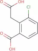 2-(Carboxymethyl)-3-chlorobenzoic acid