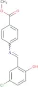 Methyl 4-{[(1E)-(5-chloro-2-hydroxyphenyl)methylene]amino}benzoate