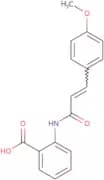 2-{[(2E)-3-(4-Methoxyphenyl)prop-2-enoyl]amino}benzoic acid