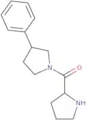 3-Phenyl-1-[(2S)-pyrrolidine-2-carbonyl]pyrrolidine