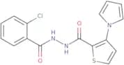 N'-(2-Chlorobenzoyl)-3-(1H-pyrrol-1-yl)-2-thiophenecarbohydrazide