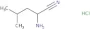 2-Amino-4-methylpentanenitrile hydrochloride