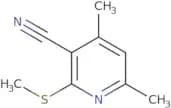 4,6-Dimethyl-2-(methylsulfanyl)pyridine-3-carbonitrile
