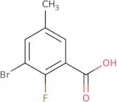 3-bromo-2-fluoro-5-methylbenzoic acid