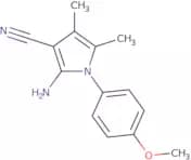 2-Amino-1-(4-methoxyphenyl)-4,5-dimethyl-1H-pyrrole-3-carbonitrile