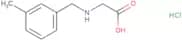 2-{[(3-Methylphenyl)methyl]amino}acetic acid hydrochloride