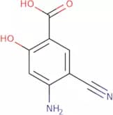 4-Amino-5-cyano-2-hydroxybenzoic acid