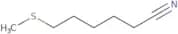 6-(Methylsulfanyl)hexanenitrile